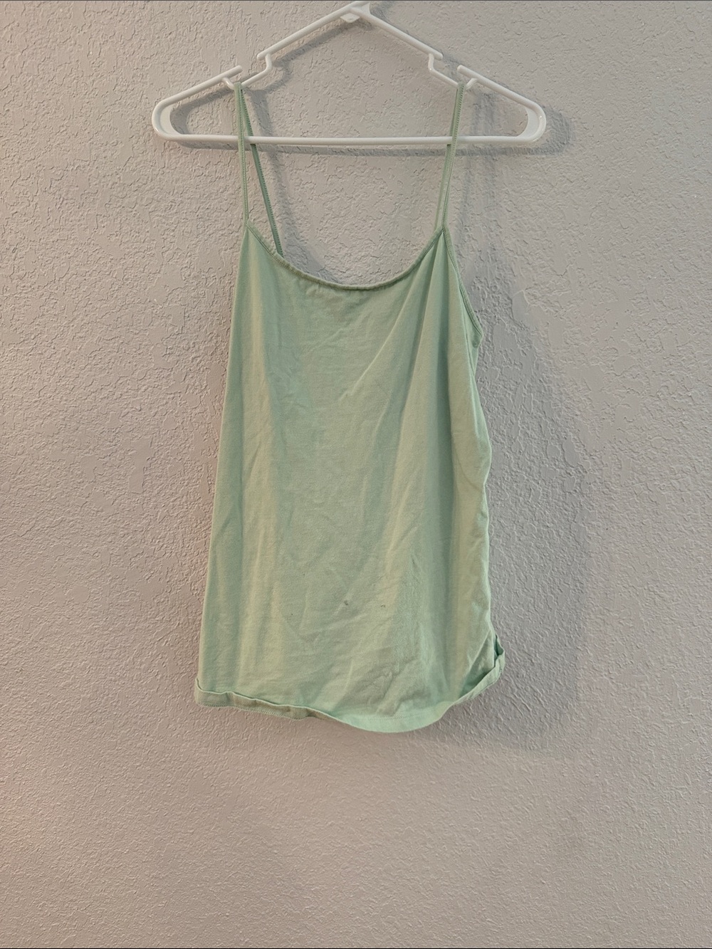 Time and Tru Light Mint Spaghetti Strap Camisole
